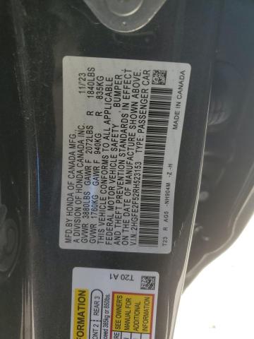 2024 HONDA CIVIC SPOR - 2HGFE2F52RH523153