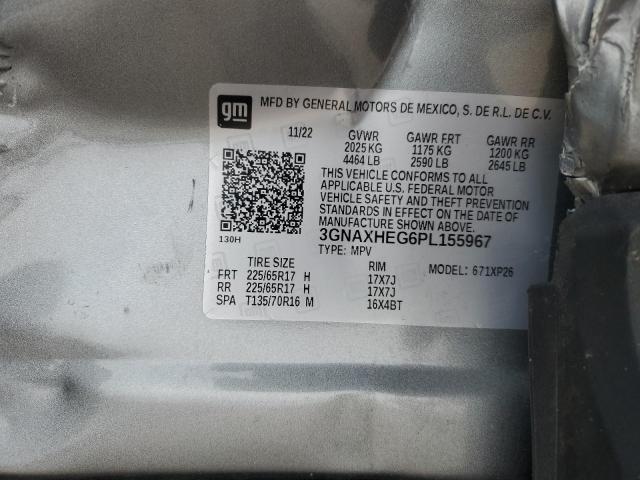 2023 CHEVROLET EQUINOX LS - 3GNAXHEG6PL155967