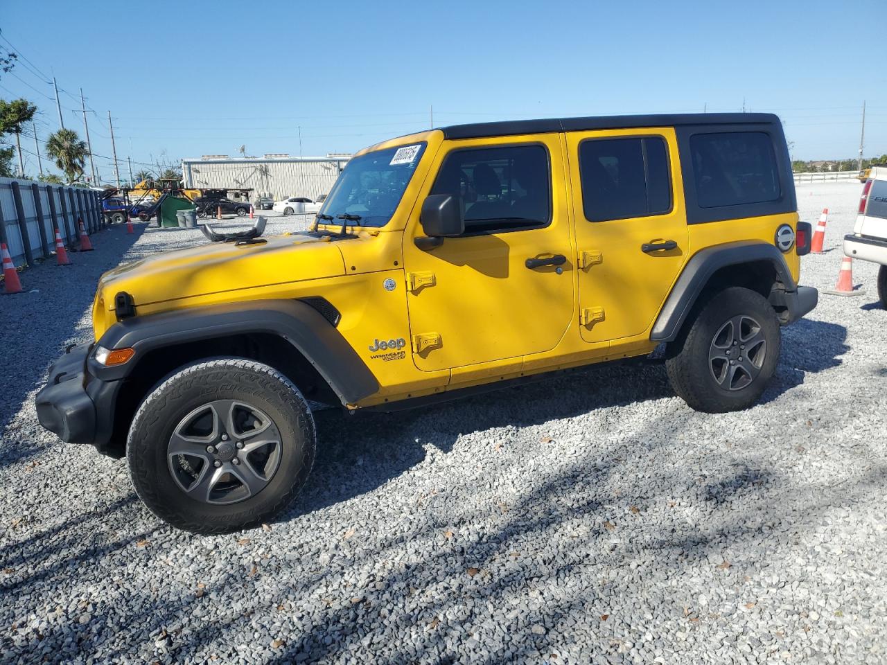  Salvage Jeep Wrangler