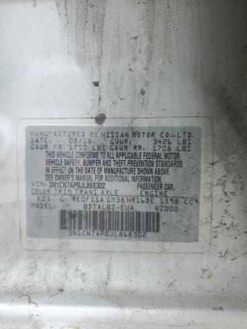 2018 NISSAN VERSA S - 3N1CN7AP0JL868302