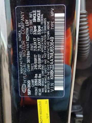 2021 HYUNDAI KONA SEL - KM8K22AA7MU653649