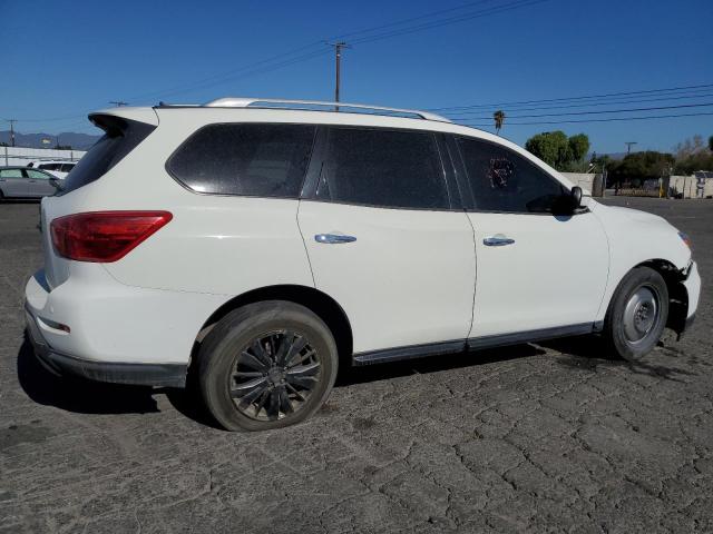 NISSAN PATHFINDER 2017 white  gas 5N1DR2MN1HC665228 photo #4