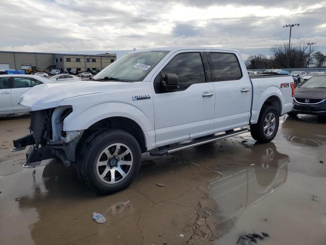 FORD F150 SUPER 2018 white  gas 1FTEW1E58JKE56543 photo #1