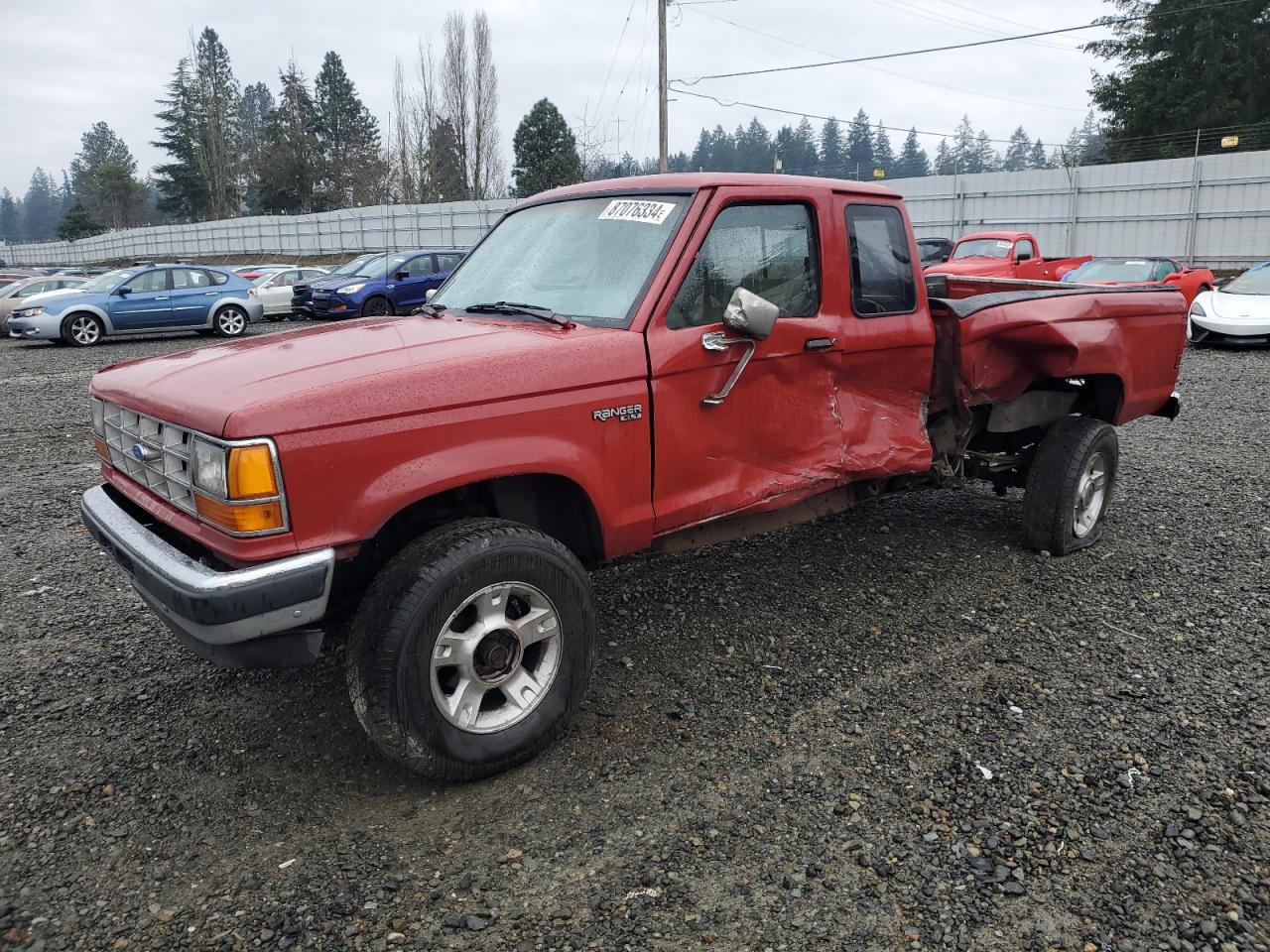 Lot #3051350658 1990 FORD RANGER SUP