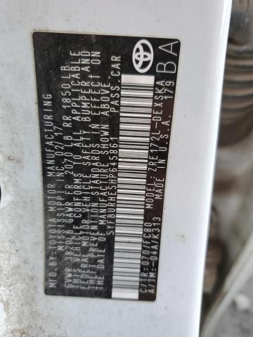 2017 TOYOTA COROLLA L - 5YFBURHE5HP645861