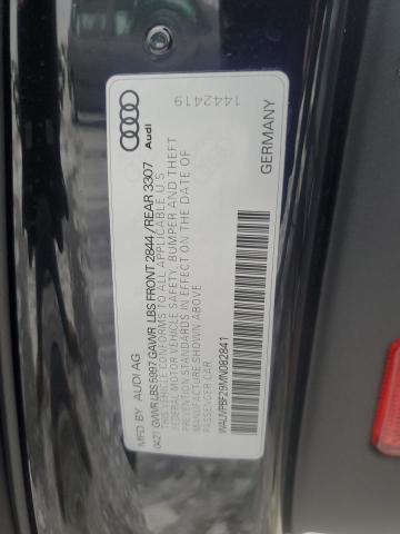 2021 AUDI A7 E PREST WAUVPBF29MN082841
