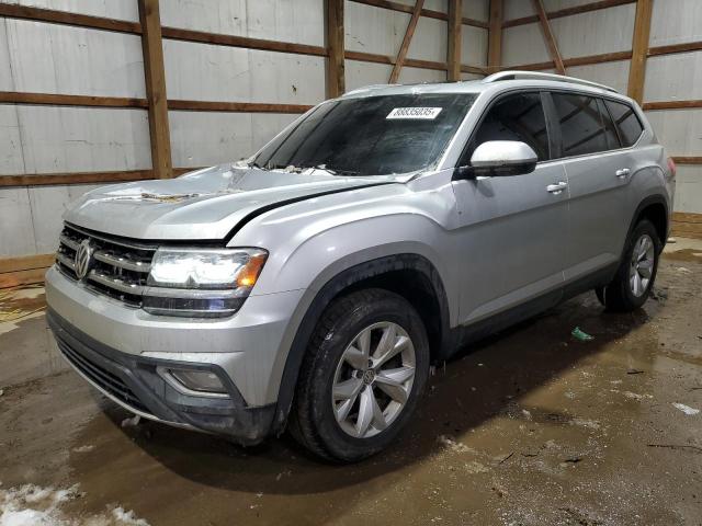 VOLKSWAGEN ATLAS SEL 2018 silver  gas 1V2ER2CA6JC510945 photo #1