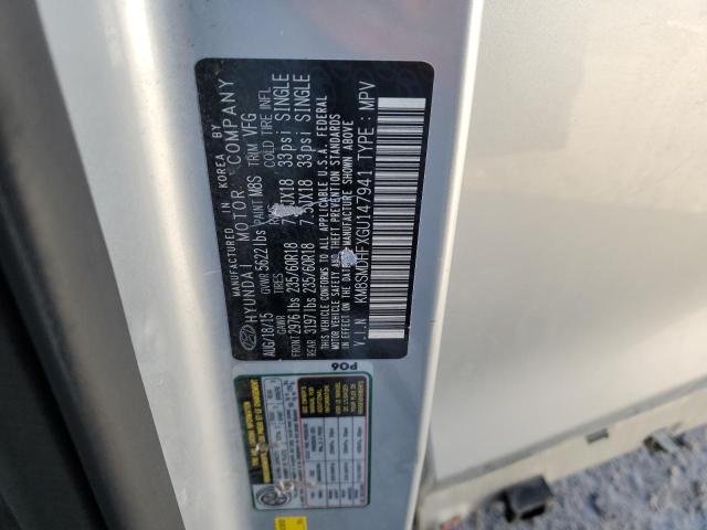 2016 HYUNDAI SANTA FE S - KM8SMDHFXGU147941
