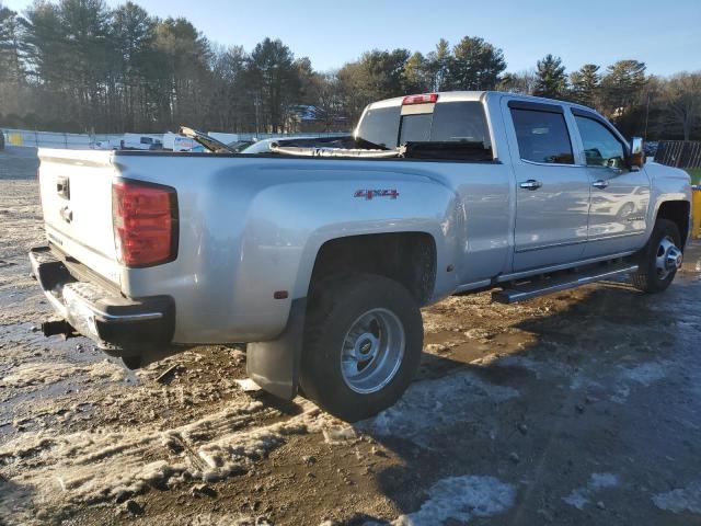 CHEVROLET SILVERADO 2016 silver crew pic diesel 1GC4K0C81GF252697 photo #4