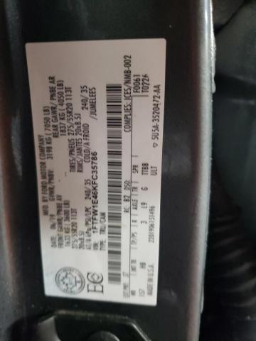 2019 FORD F150 SUPER - 1FTFW1E46KFC35786