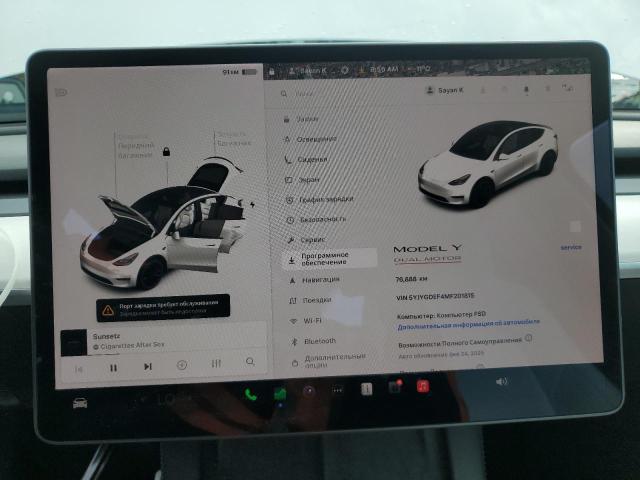 2021 TESLA MODEL Y - 5YJYGDEF4MF201815