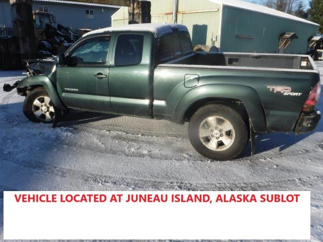 TOYOTA TACOMA ACC 2009 green  gas 5TEUU42NX9Z633771 photo #3