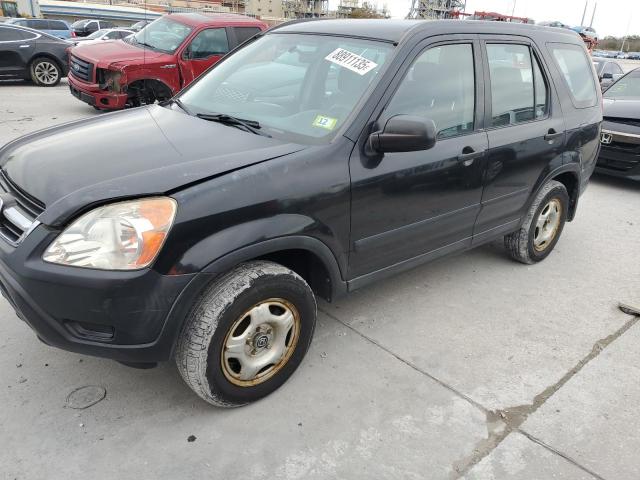 HONDA CR-V LX 2003 black 4dr spor gas SHSRD78423U122594 photo #1