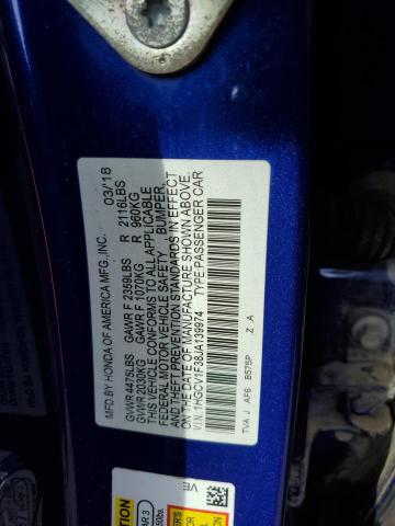 2018 HONDA ACCORD SPO - 1HGCV1F38JA139974