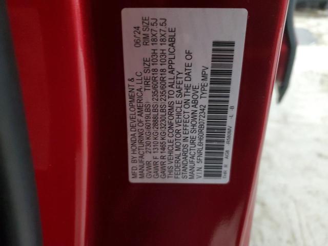 2024 HONDA ODYSSEY EX - 5FNRL6H60RB072342
