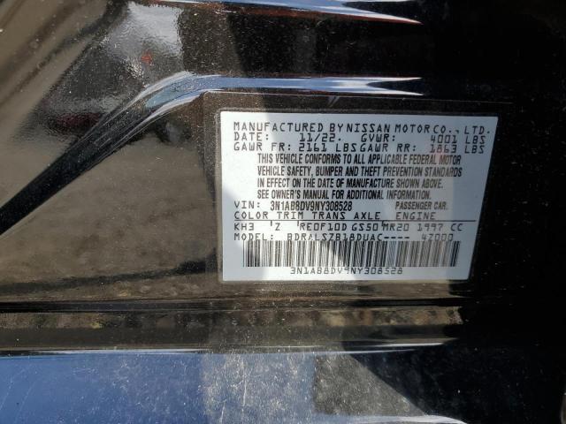 VIN 3N1AB8DV9NY308528 2022 NISSAN SENTRA no.13