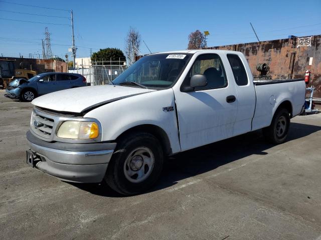 FORD F150 2003 white  gas 1FTRX17223NB93789 photo #1