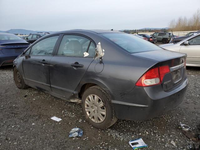 HONDA CIVIC VP 2011 gray sedan 4d gas 2HGFA1F31BH528001 photo #3