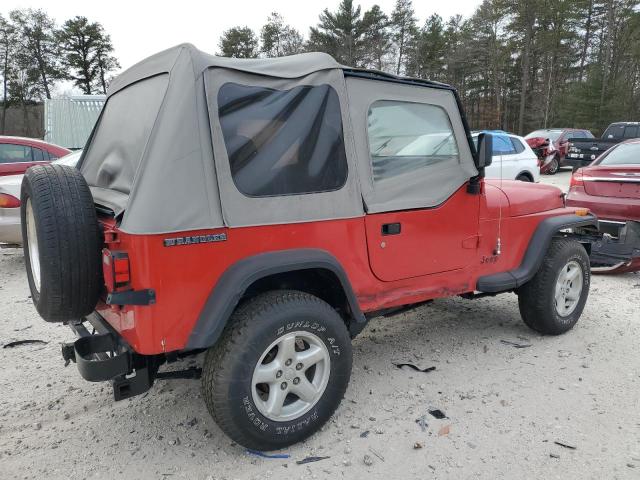 JEEP WRANGLER / 1990 red  gas 2J4FY19E5LJ531768 photo #4