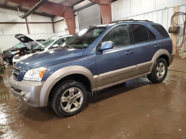 KIA SORENTO EX 2004 blue  gas KNDJC733145246316 photo #1