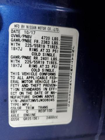 2018 NISSAN ROGUE S - JN8AT2MV5JW306045