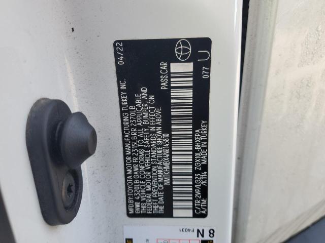 2022 TOYOTA C-HR XLE NMTKHMBX4NR145810