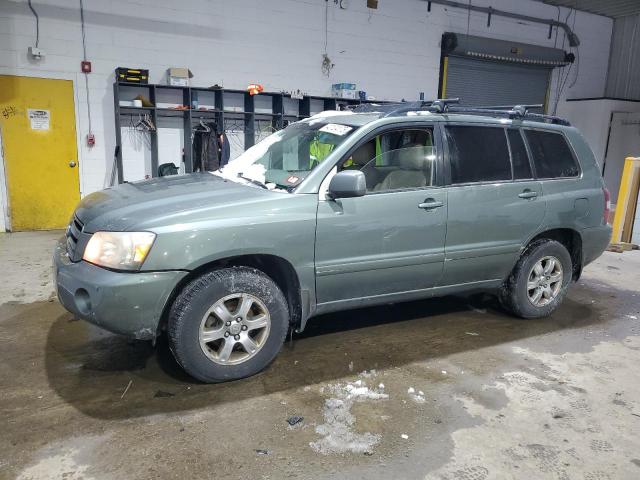 2005 TOYOTA HIGHLANDER LIMITED BEIGE JTEGP21A250089246