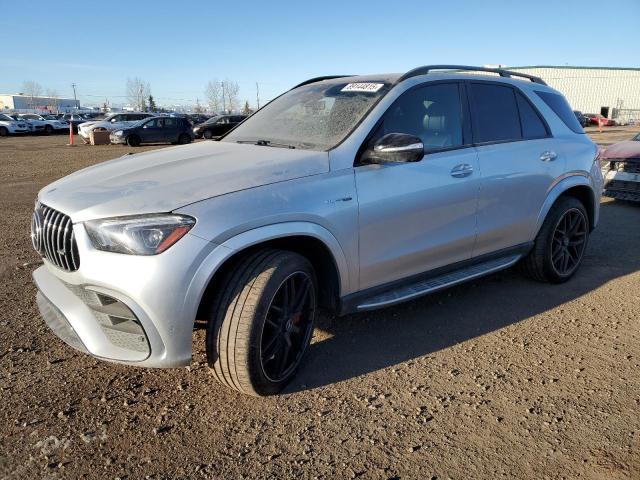 MERCEDES-BENZ GLE 63 AMG 2021 silver  gas 4JGFB8KB9MA378881 photo #1