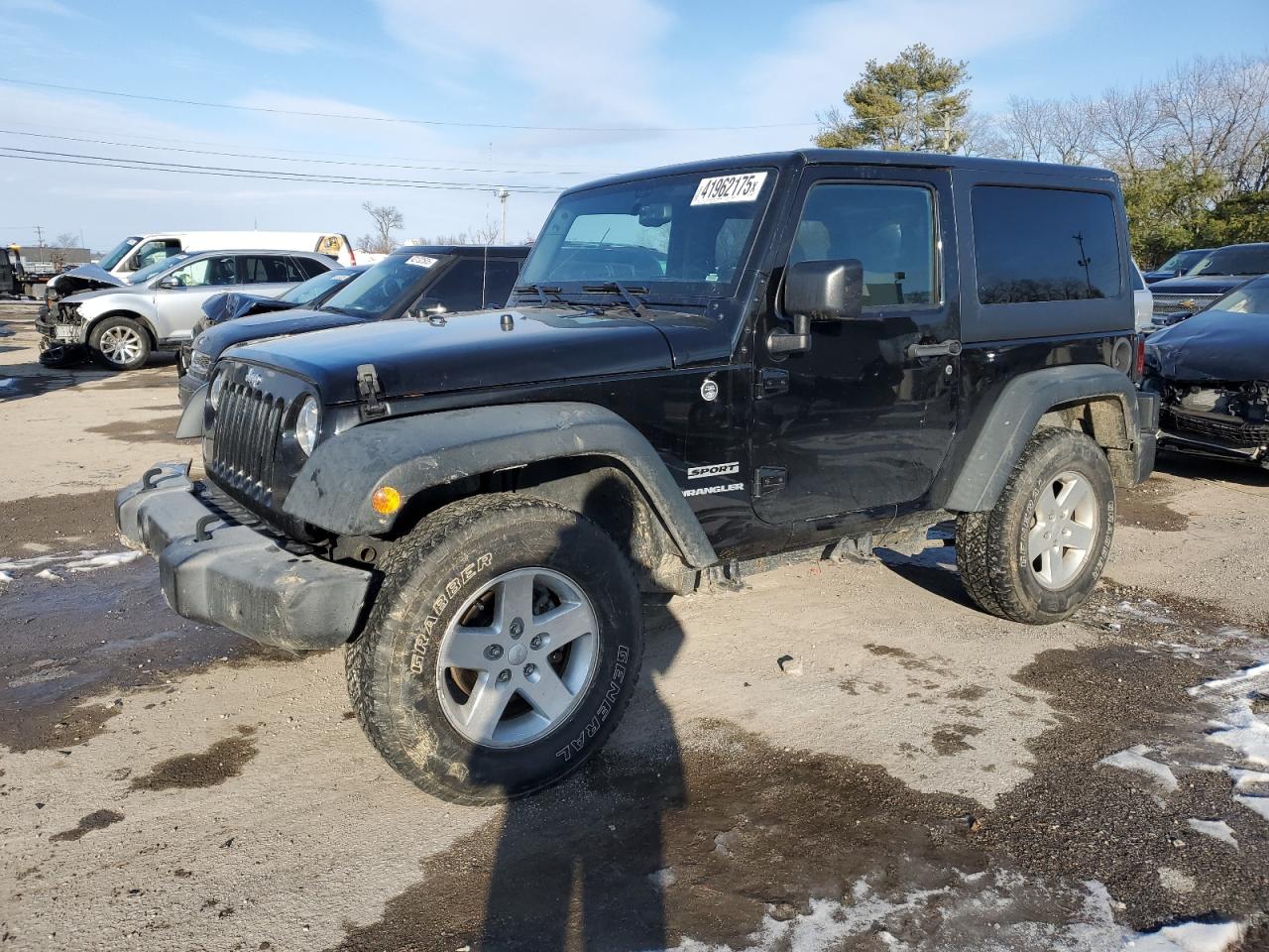  Salvage Jeep Wrangler