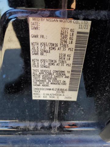 2022 NISSAN FRONTIER S - 1N6ED1EJXNN628866