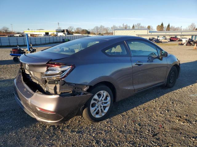 HONDA CIVIC LX 2015 gray  gas 2HGFG3B50FH530653 photo #4