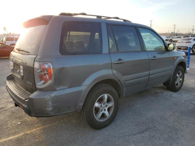 HONDA PILOT 2007 gray  gas 5FNYF18767B019026 photo #4