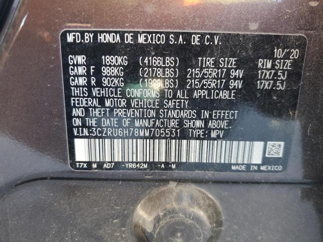 2021 HONDA HR-V EXL - 3CZRU6H78MM705531