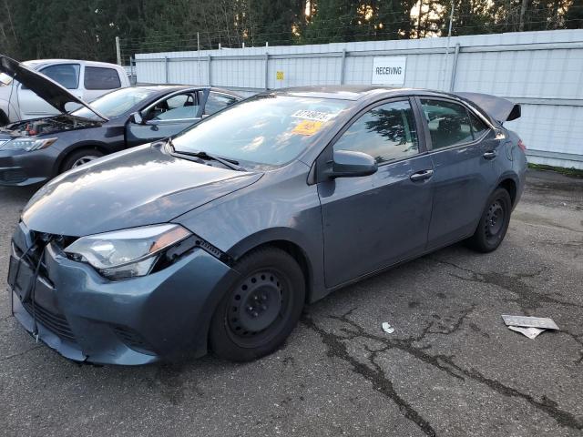 TOYOTA COROLLA L 2014 gray  gas 2T1BURHE9EC098296 photo #1