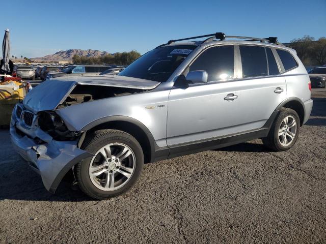 BMW X3 3.0I 2006 silver  gas WBXPA934X6WD31730 photo #1