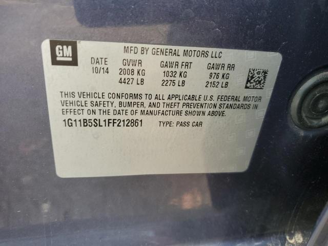 2015 CHEVROLET MALIBU LS 1G11B5SL1FF212861