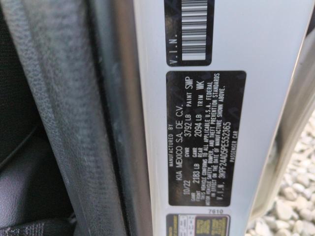 2023 KIA FORTE LX 3KPF24AD5PE552365