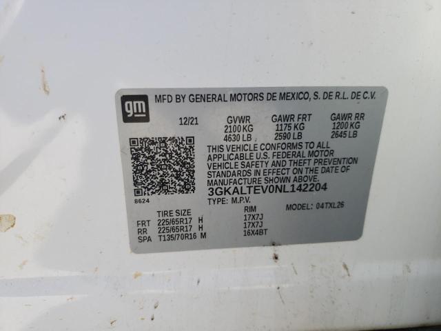 2022 GMC TERRAIN SL - 3GKALTEV0NL142204