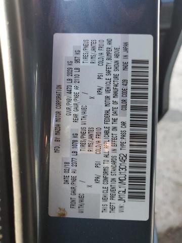 2018 MAZDA 6 TOURING - JM1GL1VM0J1301452