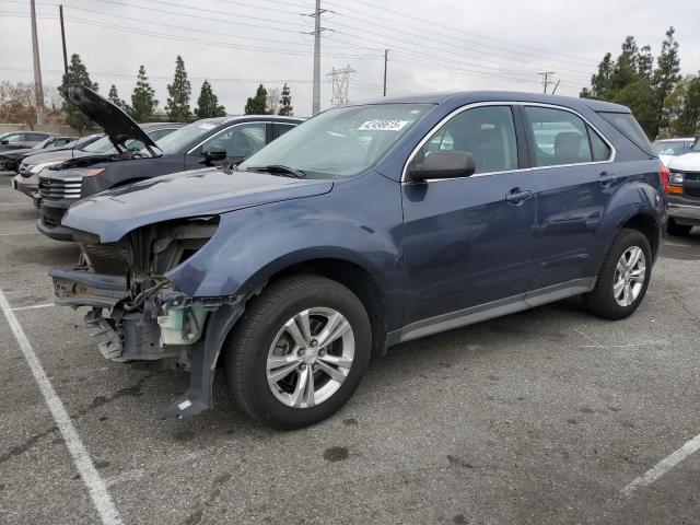 CHEVROLET EQUINOX LS 2013 blue  gas 2GNALBEK6D6291366 photo #1