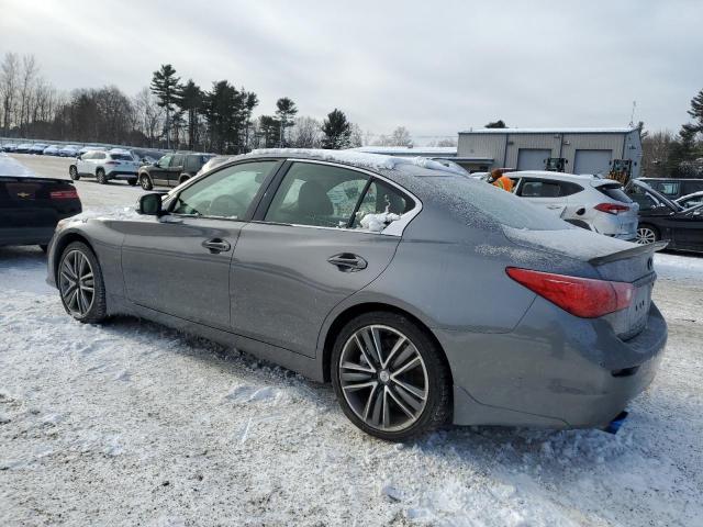 INFINITI Q50 BASE 2014 gray  gas JN1BV7AR4EM706147 photo #3