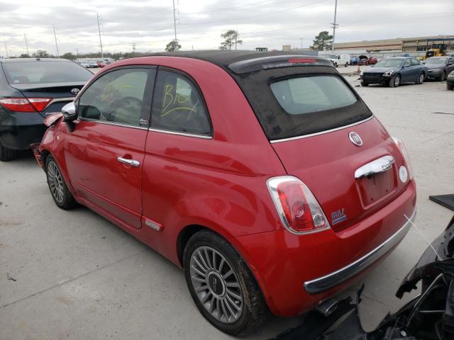 Vin: 3c3cffer9gt122184, lot: 88707135, fiat 500 lounge 20162