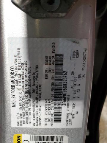 2016 FORD FUSION SE - 3FA6P0T96GR393762
