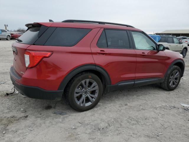 FORD EXPLORER X 2022 red  gas 1FMSK8DH3NGC12242 photo #4