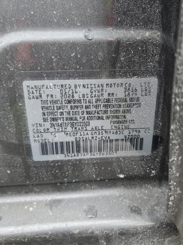 2016 NISSAN SENTRA S - 3N1AB7AP3GY223509