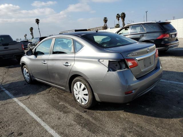 NISSAN SENTRA S 2015 gray  gas 3N1AB7AP3FY229292 photo #3