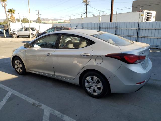 HYUNDAI ELANTRA SE 2016 silver  gas 5NPDH4AE8GH719523 photo #3