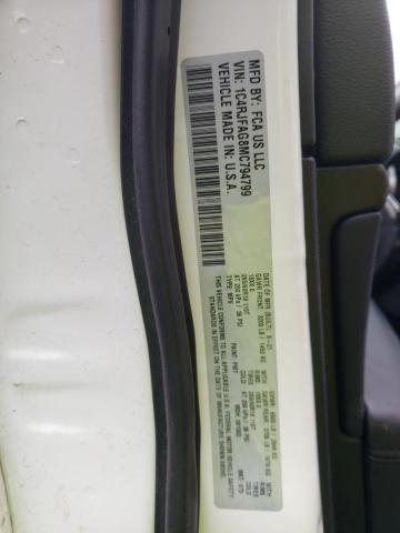 2021 JEEP GRAND CHER - 1C4RJFAG8MC794799