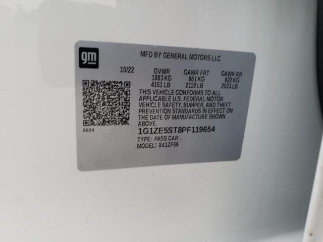 2023 CHEVROLET MALIBU PRE - 1G1ZE5ST8PF119654