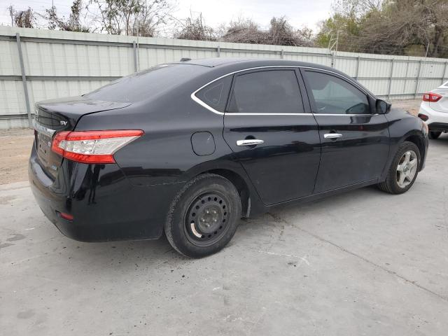 NISSAN SENTRA S 2014 black sedan 4d gas 3N1AB7AP4EL637263 photo #4